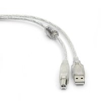 Кабель USB(Am)-USB(Bm), ферритовый фи...