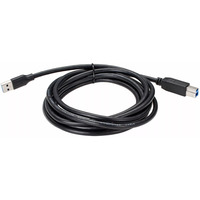 Кабель USB(Am)-USB(Bm), 3 м, черный, ...