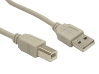 Кабель USB(Am)-USB(Bm), 5 м, белый, 5...