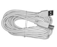Кабель USB(Am)-USB(Bm), 5 м, серый, N...