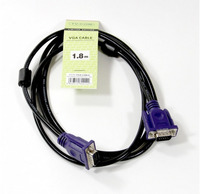 Кабель VGA(15M)-VGA(15M), ферритовый ...