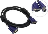 Кабель VGA(15M)-VGA(15M), ферритовый ...