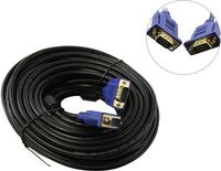Кабель VGA(15M)-VGA(15M), экранирован...