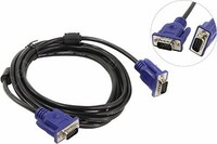 Кабель VGA(15M)-VGA(15M), 3 м, черный...