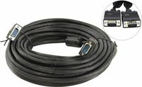 Кабель VGA(15M)-VGA(15M), ферритовый ...