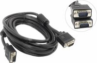 Кабель VGA(15M)-VGA(15M), ферритовый ...