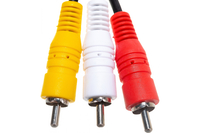 Кабель 3xRCA(M)-3xRCA(M), 2 м, черный...