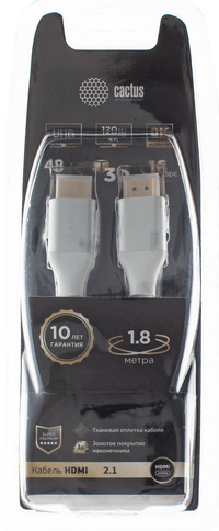 Кабель HDMI(19M)-HDMI(19M), v2.1/2.1,...