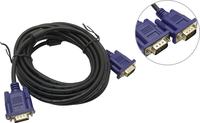 Кабель VGA(15M)-VGA(15M), экранирован...
