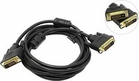 Кабель DVI-D(25M)-DVI-D(25M), 3 м, че...