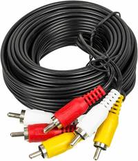 Кабель 3xRCA(M)-3xRCA(M), 5 м, черный...