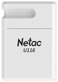 Флешка 128Gb USB 3.0 Netac U116, белы...