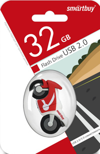Флешка 32Gb USB 2.0 SmartBuy Байк, бе...