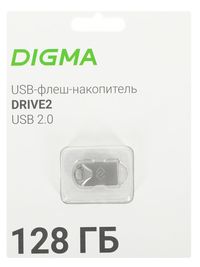 Флешка 128Gb USB 2.0 DIGMA DRIVE2, се...