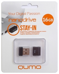 Флешка 16Gb USB 2.0 QUMO Nano nanoDri...