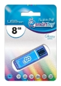 Флешка 8Gb USB 2.0 SmartBuy Glossy Gl...