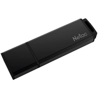 Флешка 128Gb USB 2.0 Netac U351, черн...