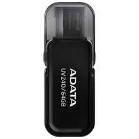 Флешка 64Gb USB 2.0 ADATA UV240, черн...