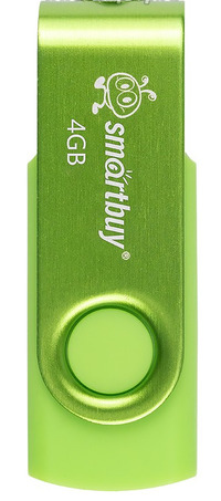 Флешка 4Gb USB 2.0 SmartBuy Twist SB0...