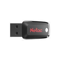 Флешка 128Gb USB 2.0 Netac U197, черн...