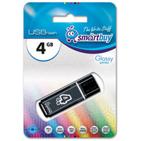 Флешка 4Gb USB 2.0 SmartBuy Glossy Gl...