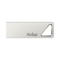 Флешка 16Gb USB 2.0 Netac U326, сереб...