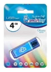 Флешка 4Gb USB 2.0 SmartBuy Glossy Gl...