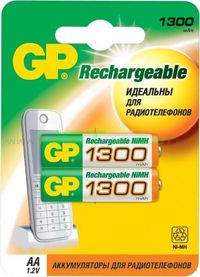 Аккумулятор GP Rechargeable 130AAHC, ...