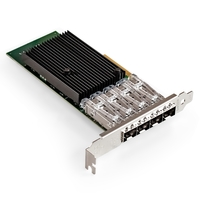 Сетевая карта ExeGate EXE-X710-4SFP+,...