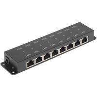 PoE-инжектор Osnovo MIDSPAN-8/P, pass...