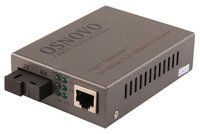 Медиаконвертер OSNOVO OMC-100-11S5A, ...