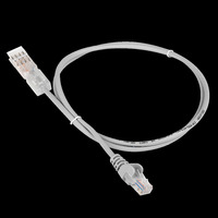Патч-корд UTP, 2 м, 110-RJ45, серый, ...