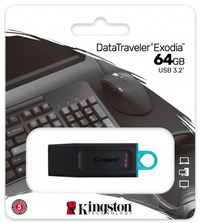 Флешка 64Gb USB 3.1 Kingston DataTrav...